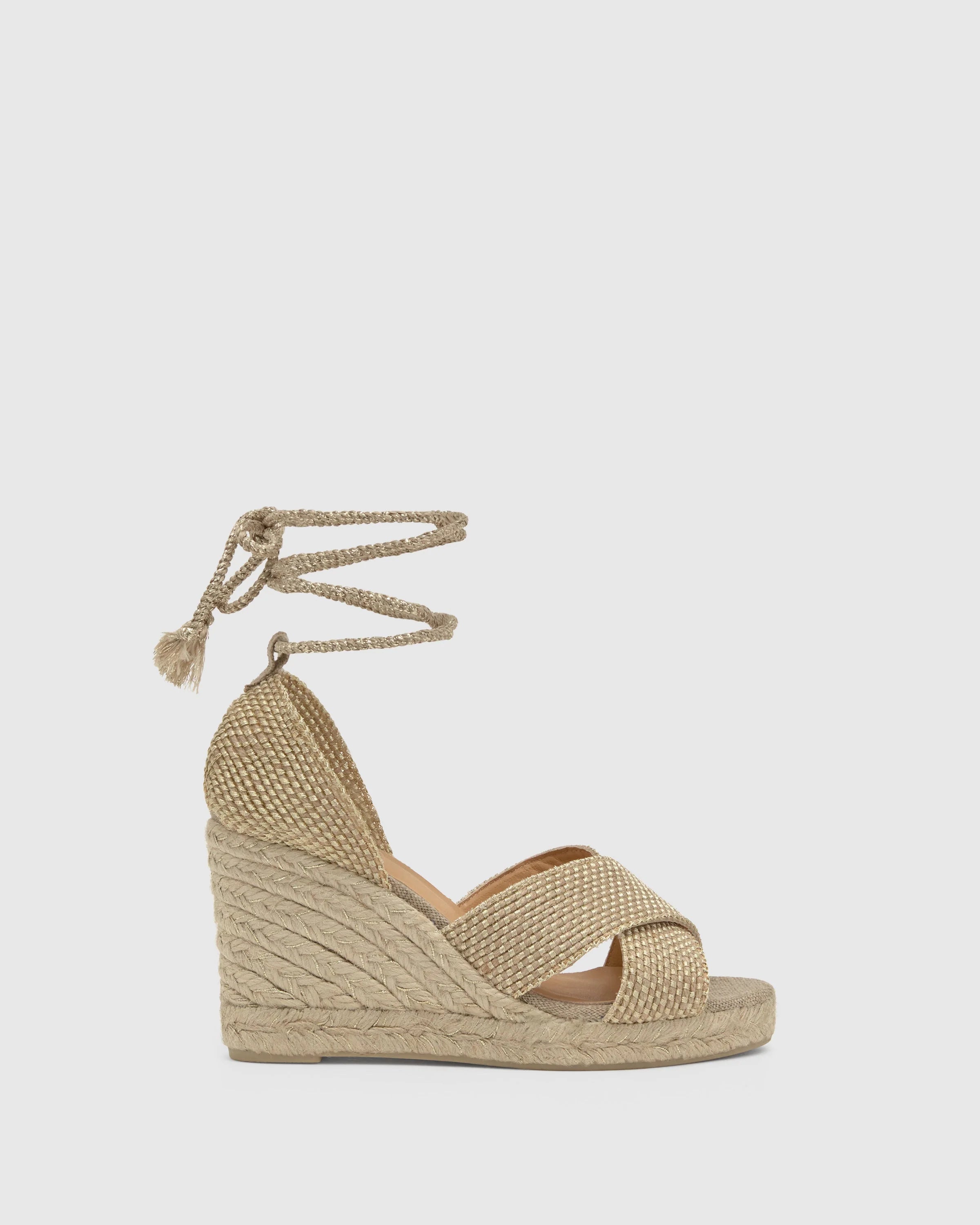 CASTANER Becca Espadrille in Gold