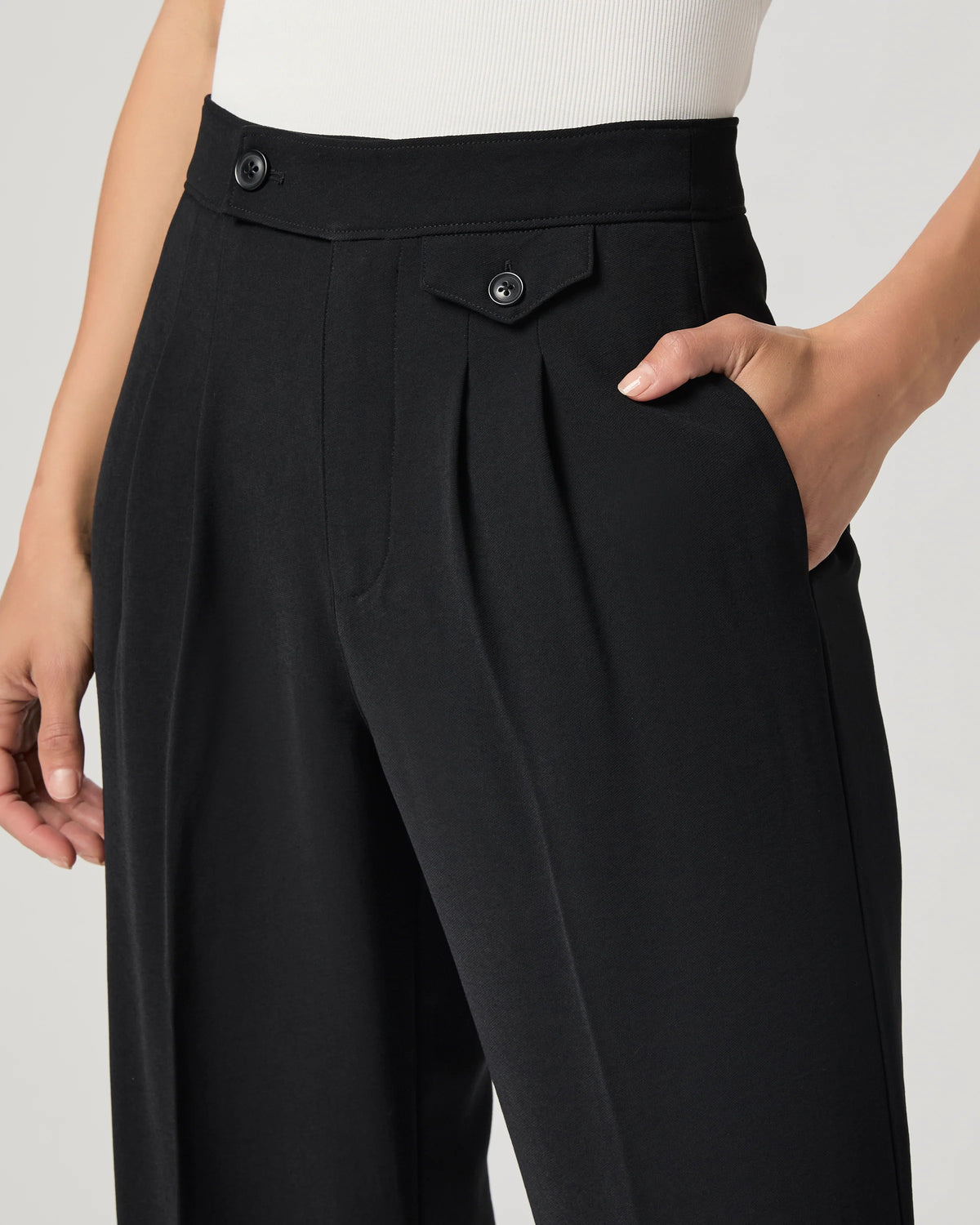 Paige Jeans Brigida Pant in Black