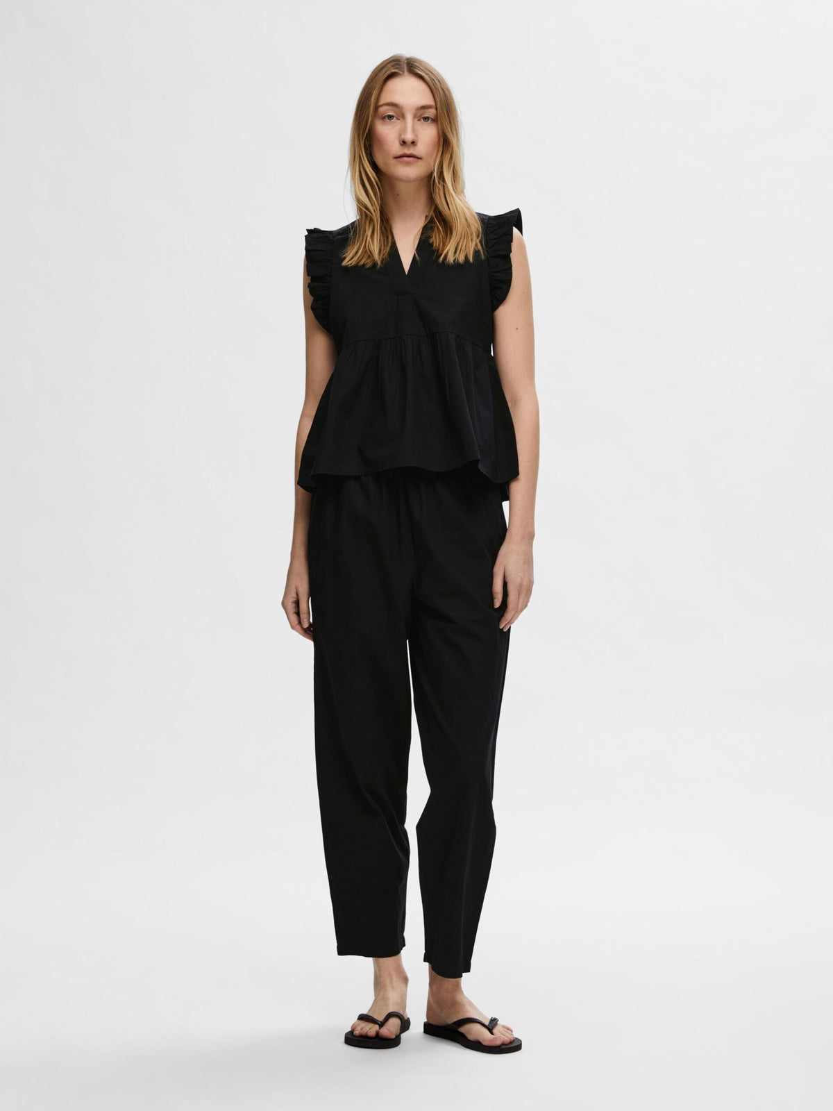 SLF Blair-Ida Top in Black