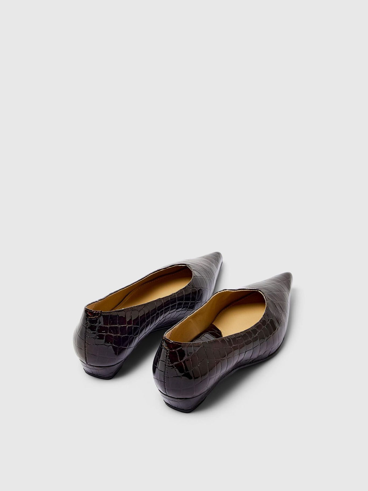 SELECTED Isla Leather Pump in Fig