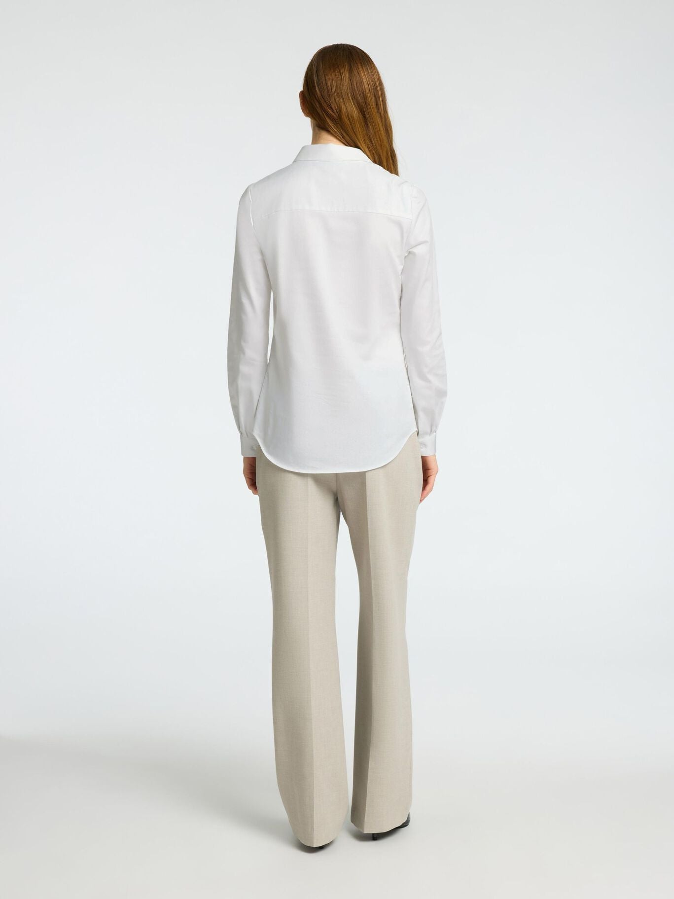 SELECTED Nicolina Slim Shirt in White