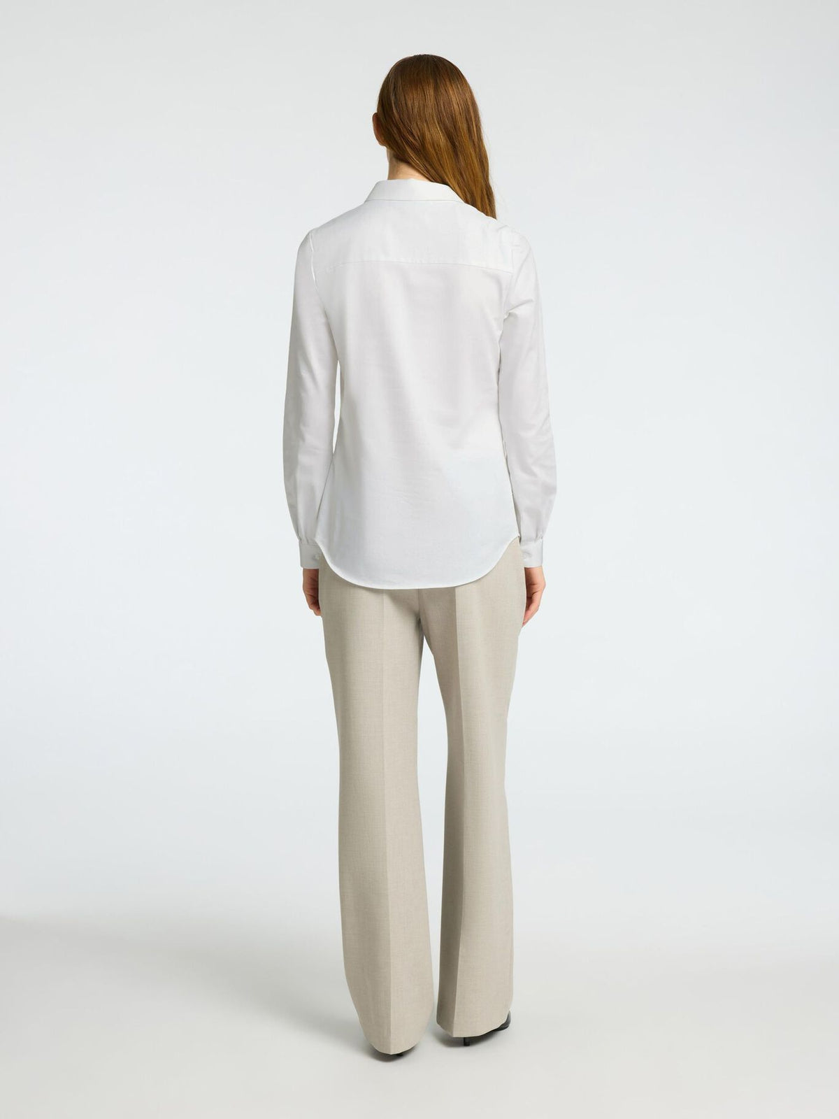 SELECTED Nicolina Slim Shirt in White