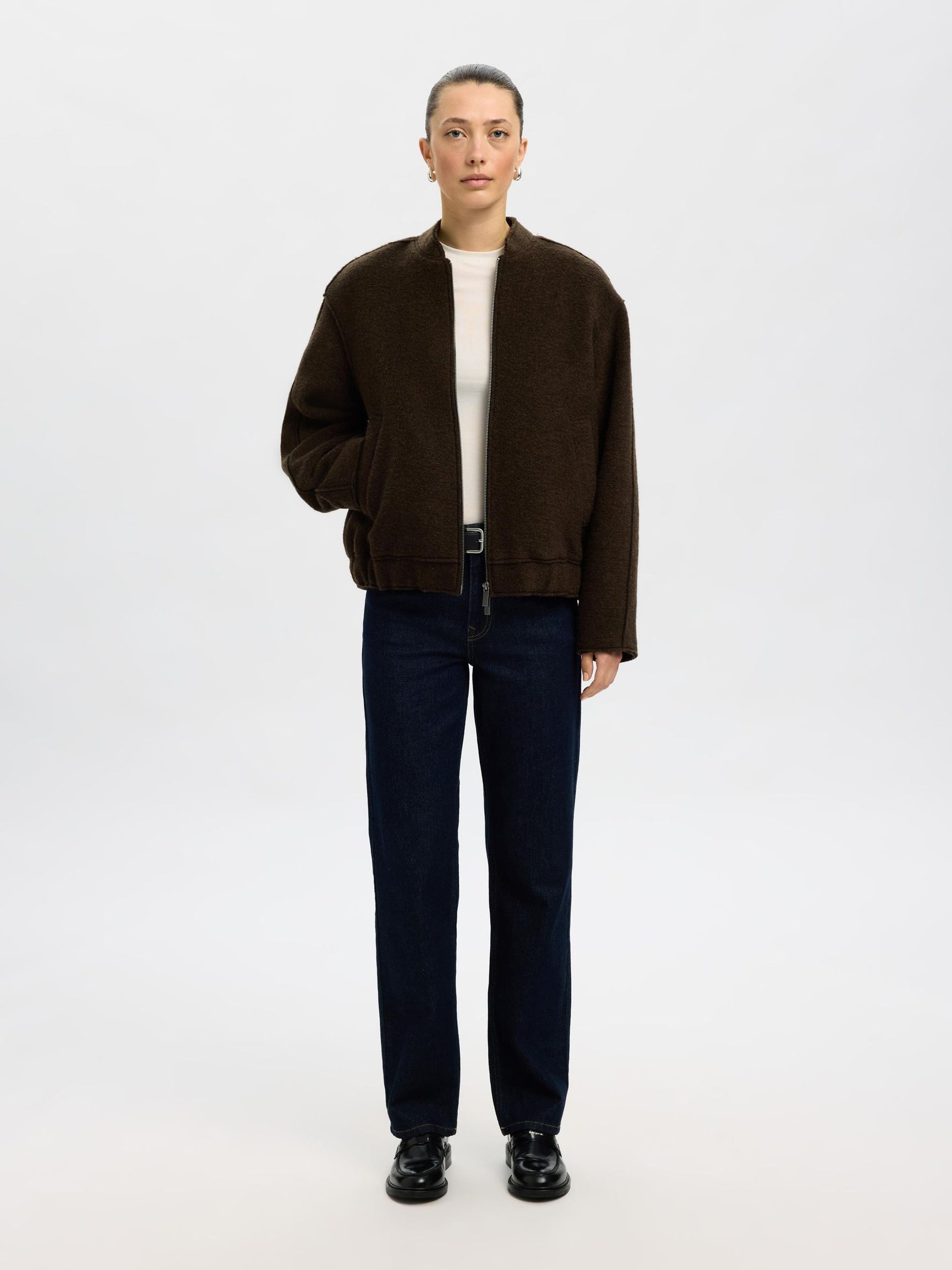SELECTED Reign Bomber Jacket in Delicioso