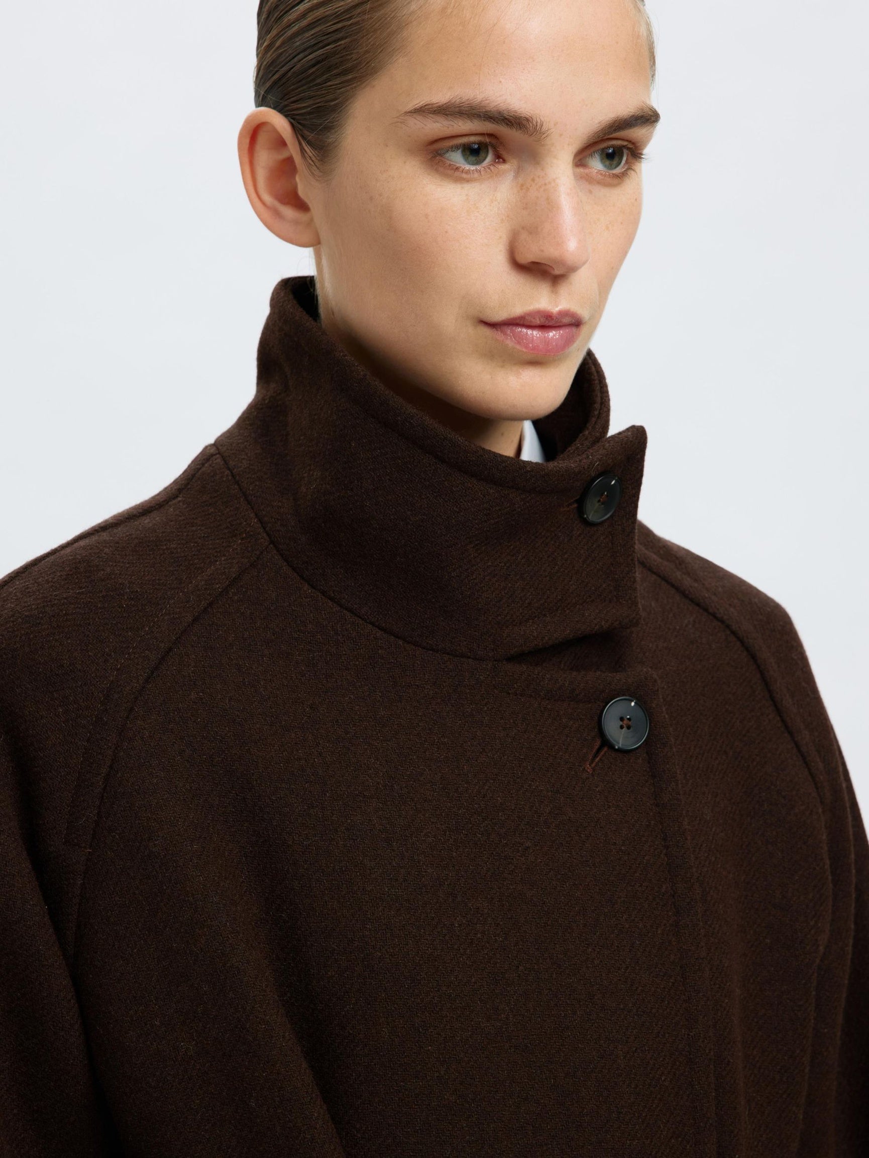 SELECTED Madeline Manteco Coat in Delicioso