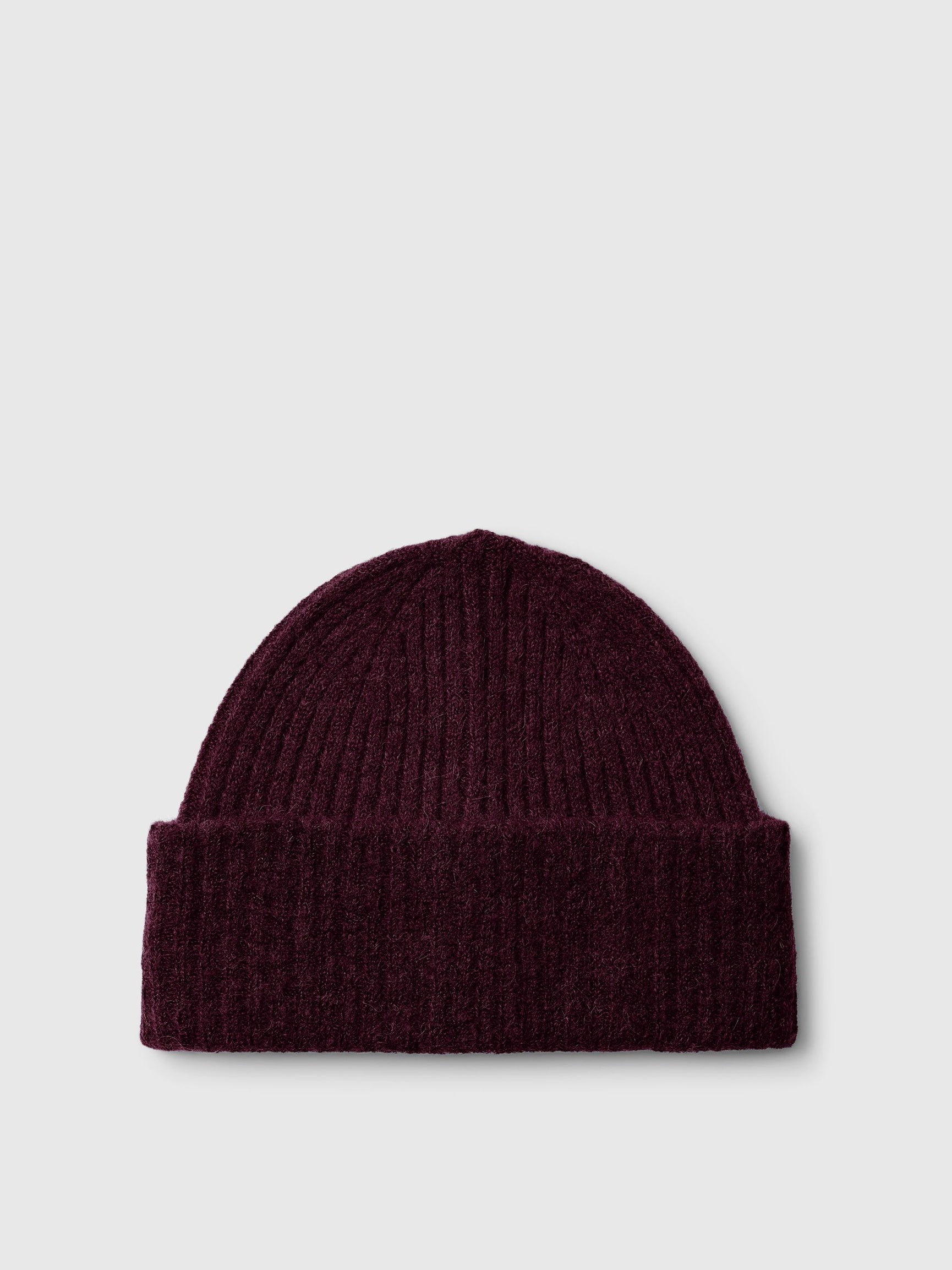 SELECTED Lulu Knit Beanie in Fig