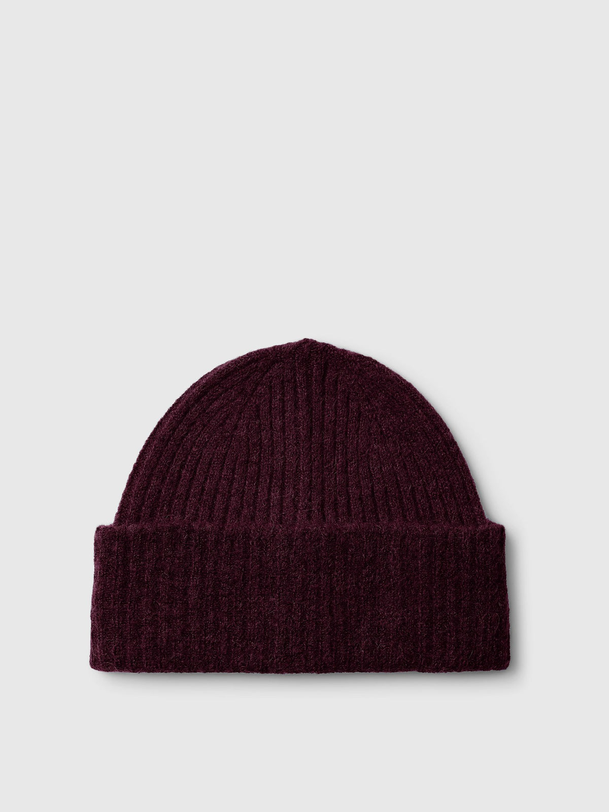 SELECTED Lulu Knit Beanie in Fig
