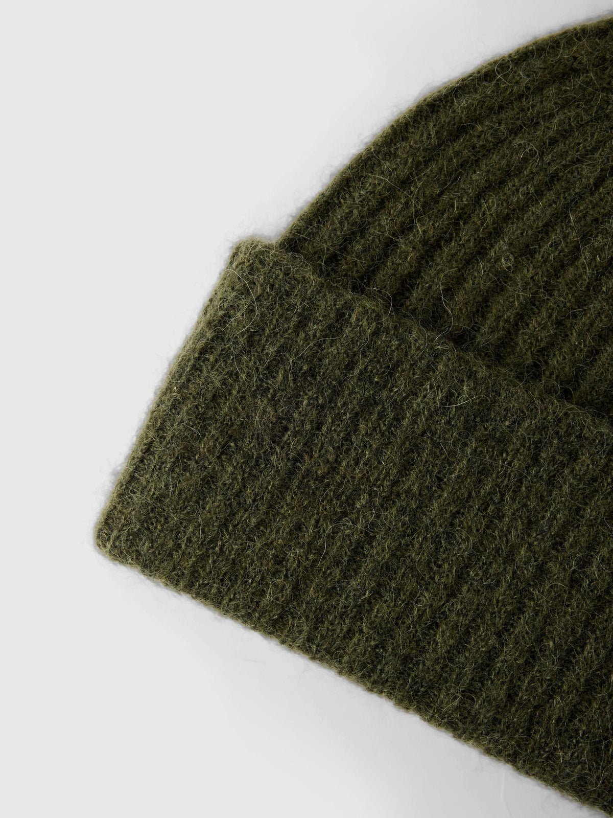 SELECTED Lulu Knit Beanie in Kalamata