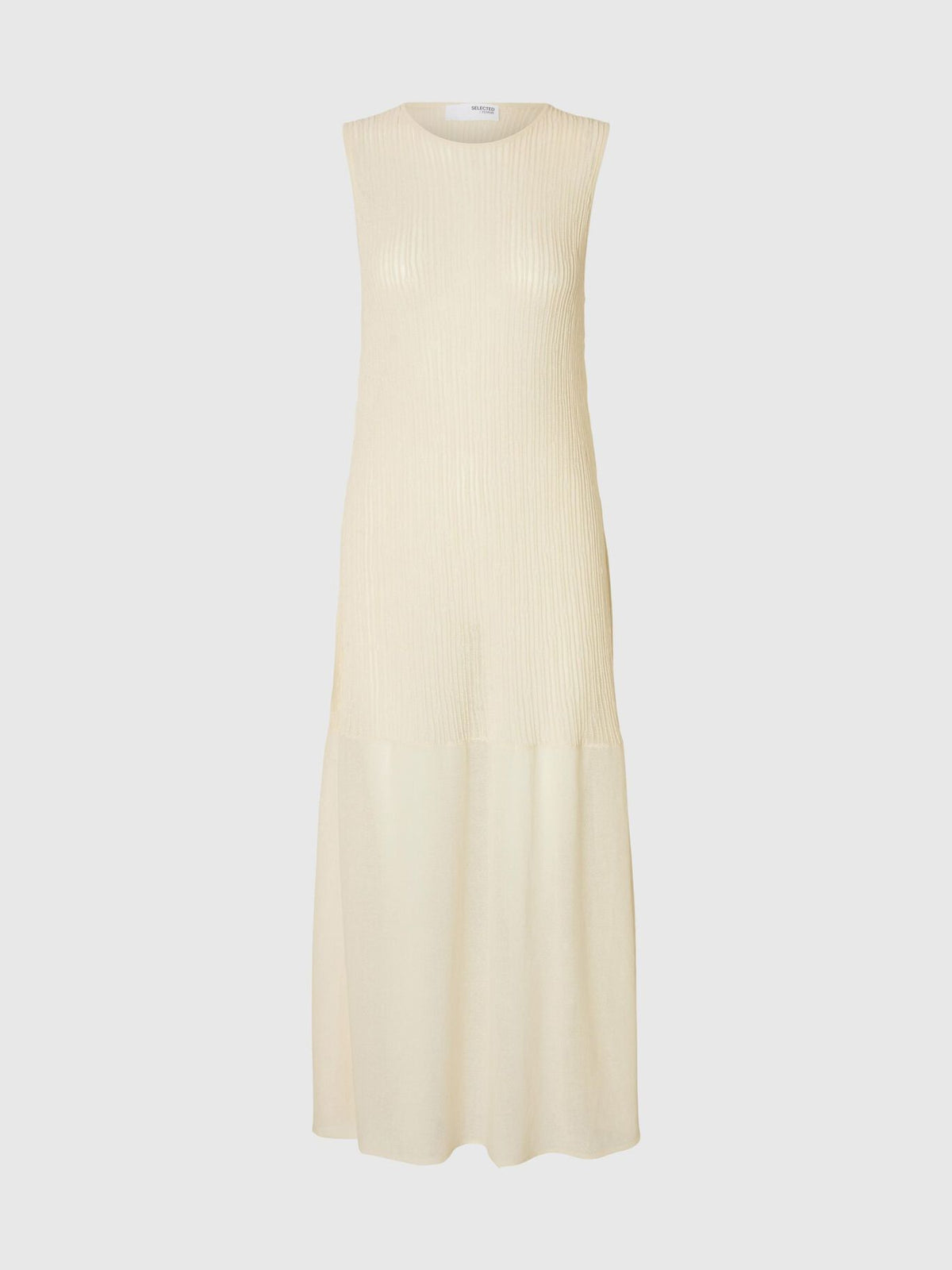 SELECTED Lea SL Knit Dress in Birch