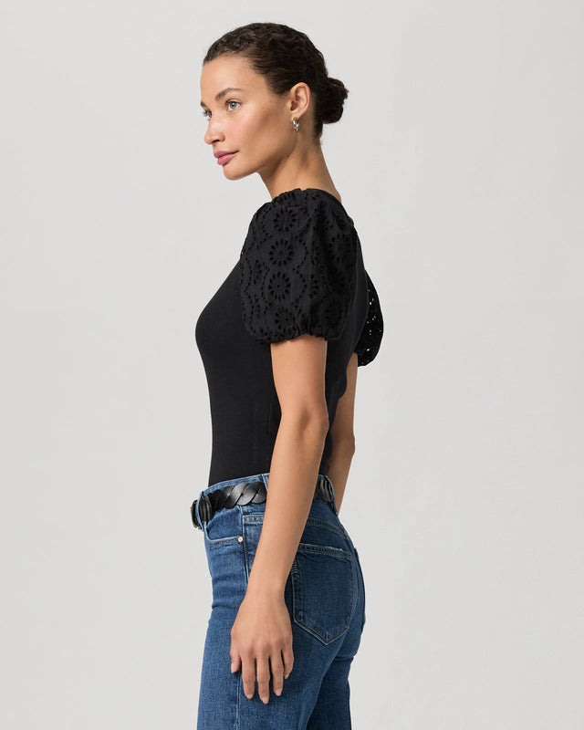 Paige Jeans Marina Top in Black