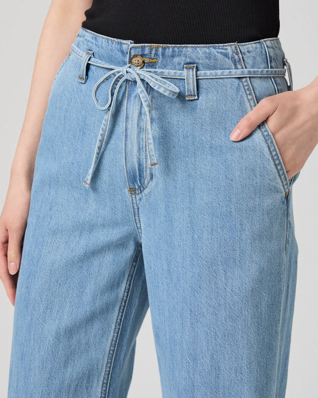 Paige Jeans Zoey 31 In Offset with Tie in Tranquility
