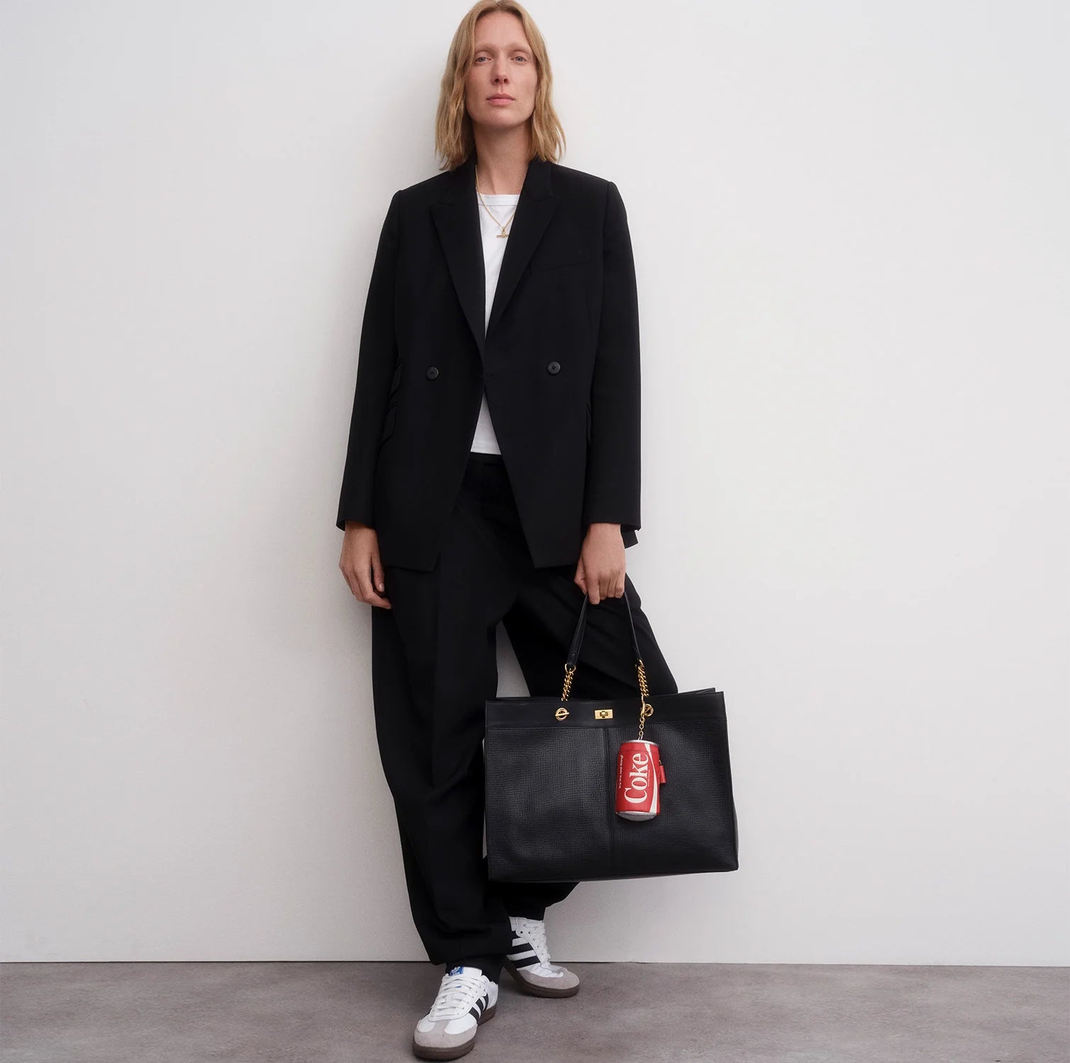 Anya Hindmarch Mortimer Tote Eyelet in Black