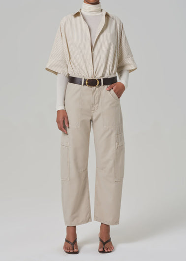 Citizens Of Humainty Marcelle Low Slung Cargo in Burnished Quartz
