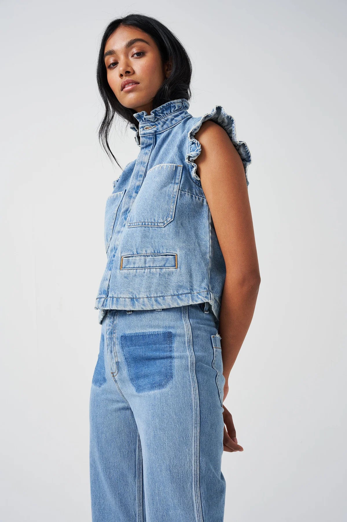 S&M Pablo Waistcoat in Rodeo Vintage