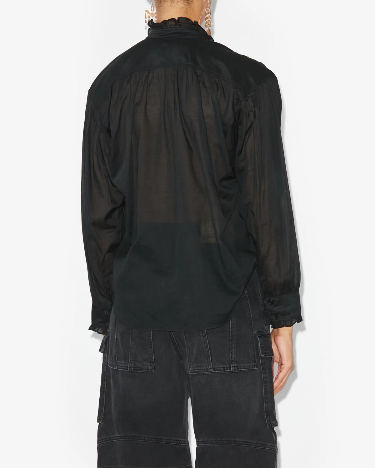Marant Etoile Pamias Top in Black