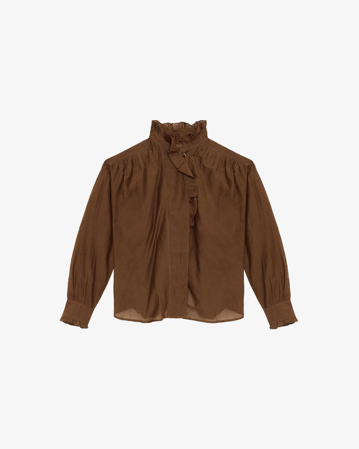Marant Etoile Pamias Top in Dark Khaki