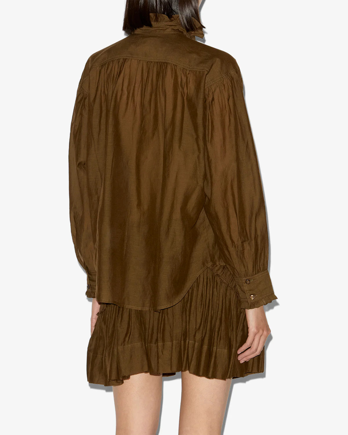 Marant Etoile Pamias Top in Dark Khaki