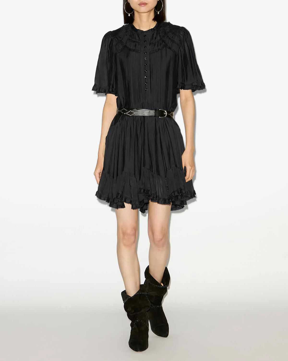 Marant Etoile Celyana Dress in Black