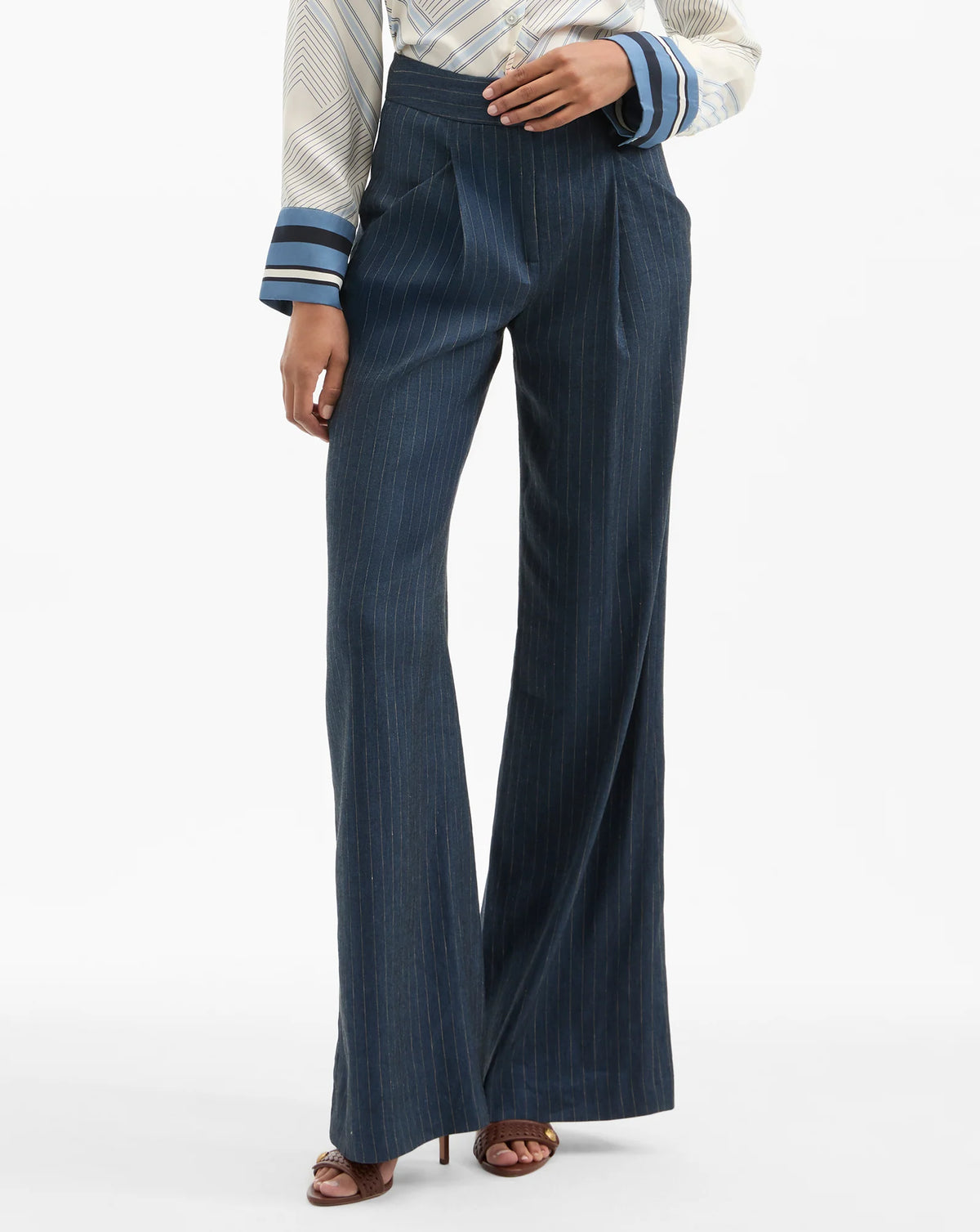 Veronica Beard Rimini Pant in Navy