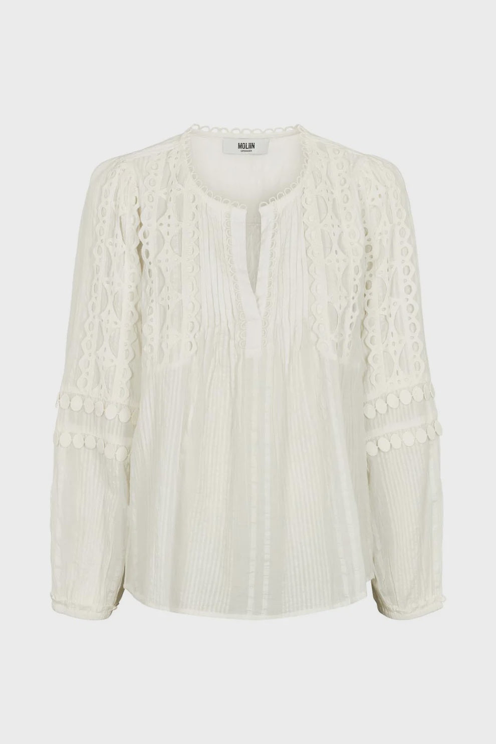Moliin Grancyn Shirt in Cloud Dancer