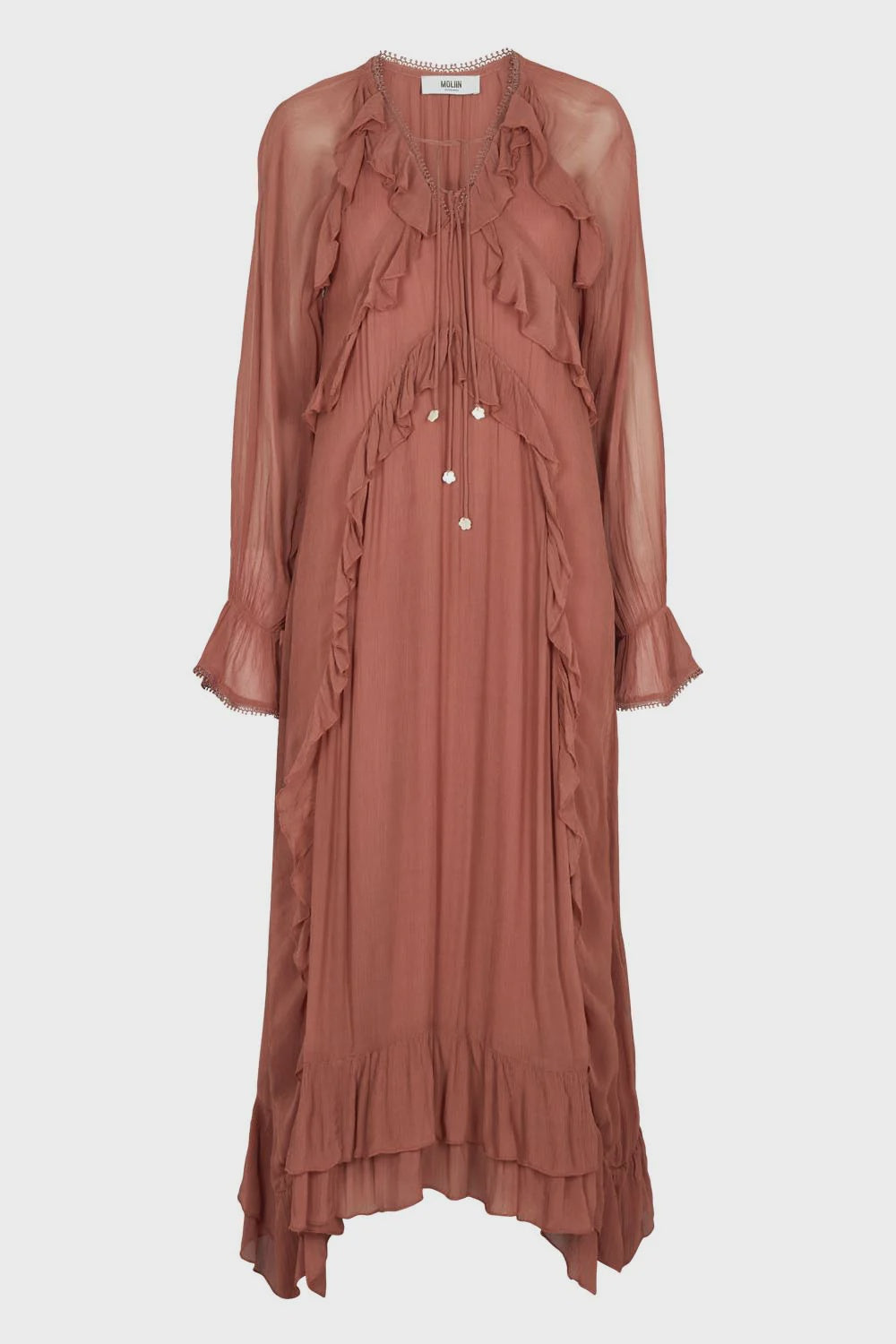 Moliin Beatrice Dress in Henna