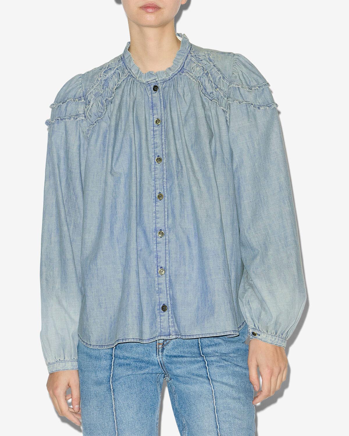 Marant Etoile Milya Top in Blue