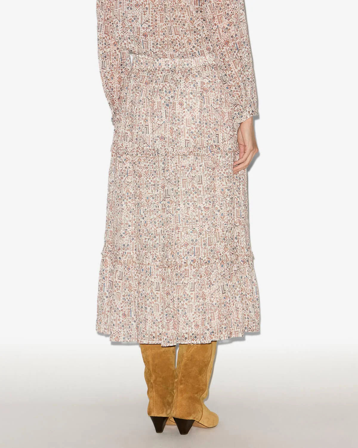 Marant Etoile Diya Skirt in Ecru