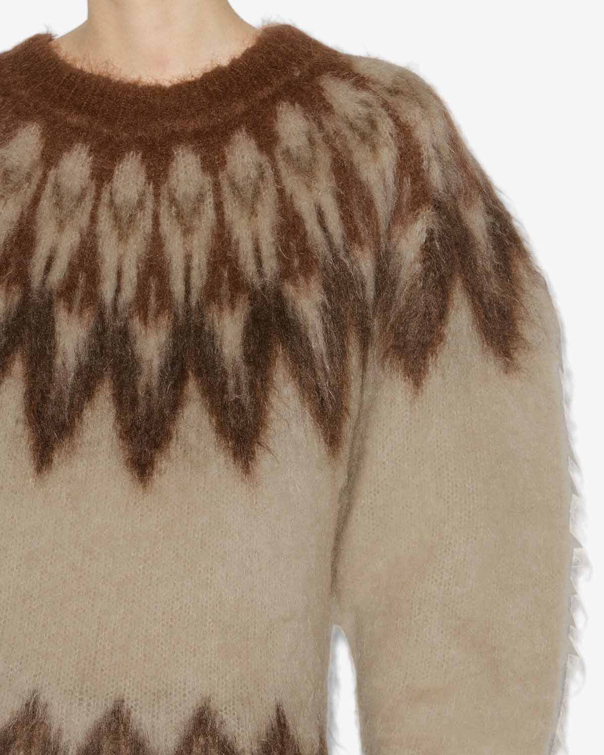 Marant Etoile Natania Pullover in Rust