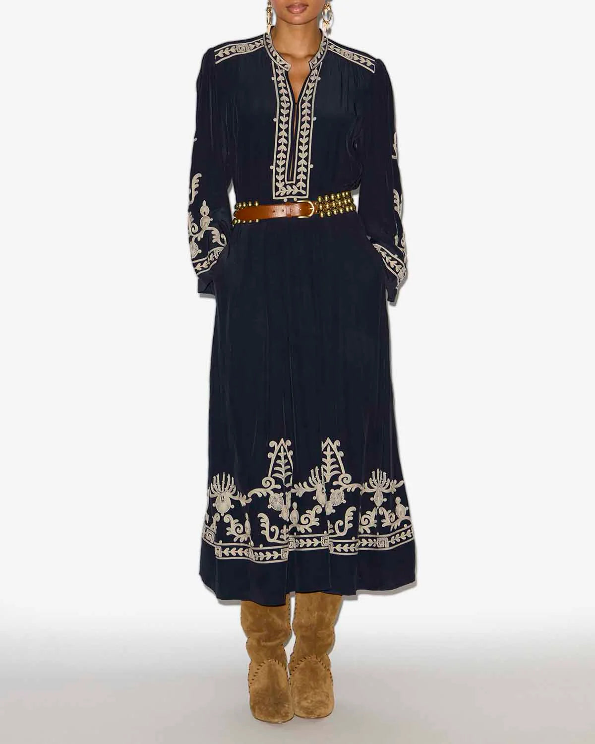 Marant Etoile Feliana Dress in Black