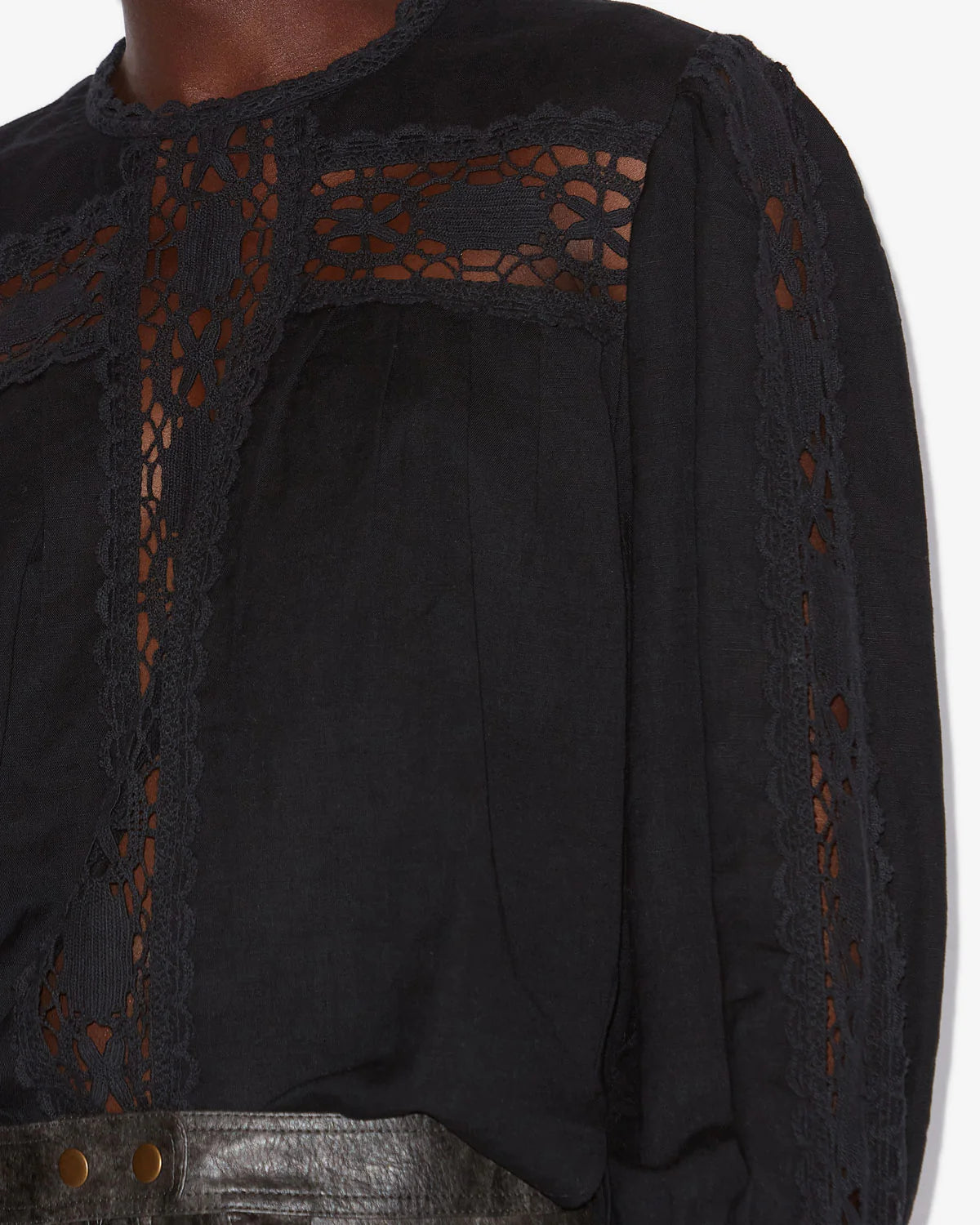 Marant Etoile Valmira Blouse in Black