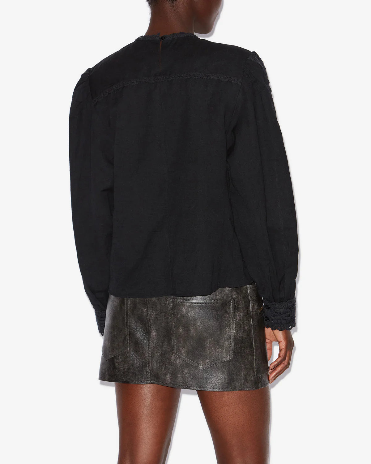 Marant Etoile Valmira Blouse in Black