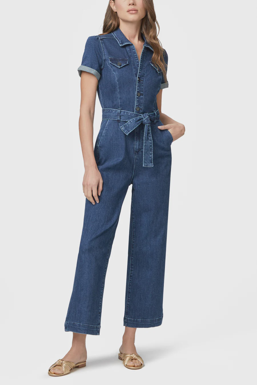 PAIGE Anessa SS Jumpsuit in Jelina