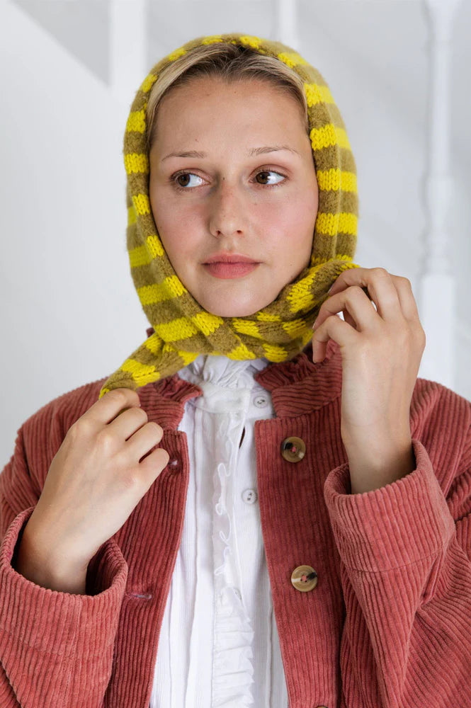 Bonte Elizabeth Triangle Scarf in Pine