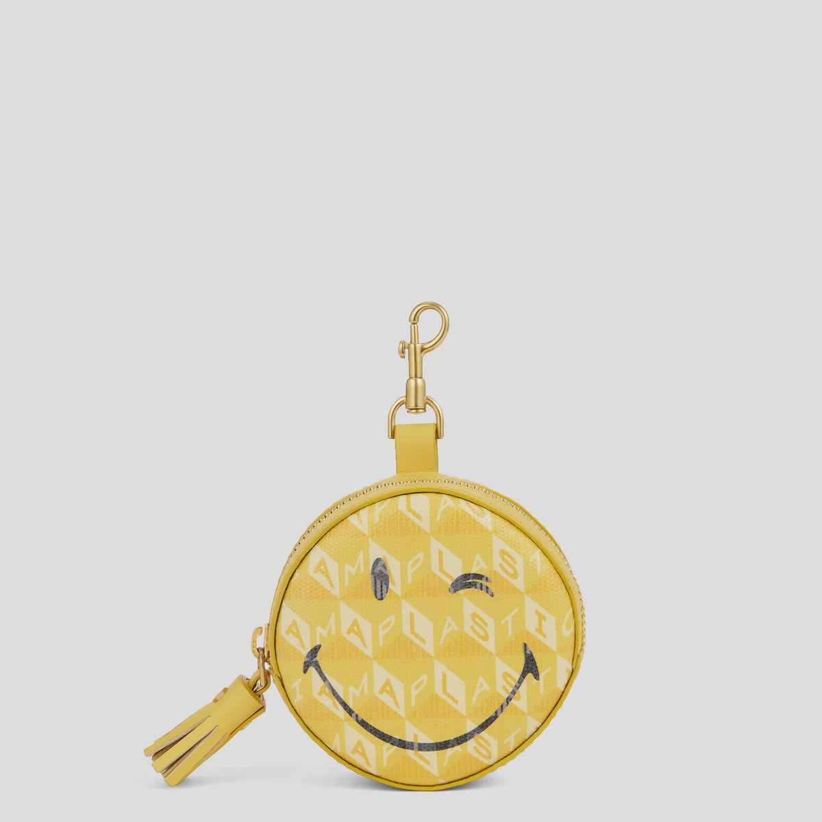 Anya Hindmarch Ear Pods Pouch Wink in Lemon