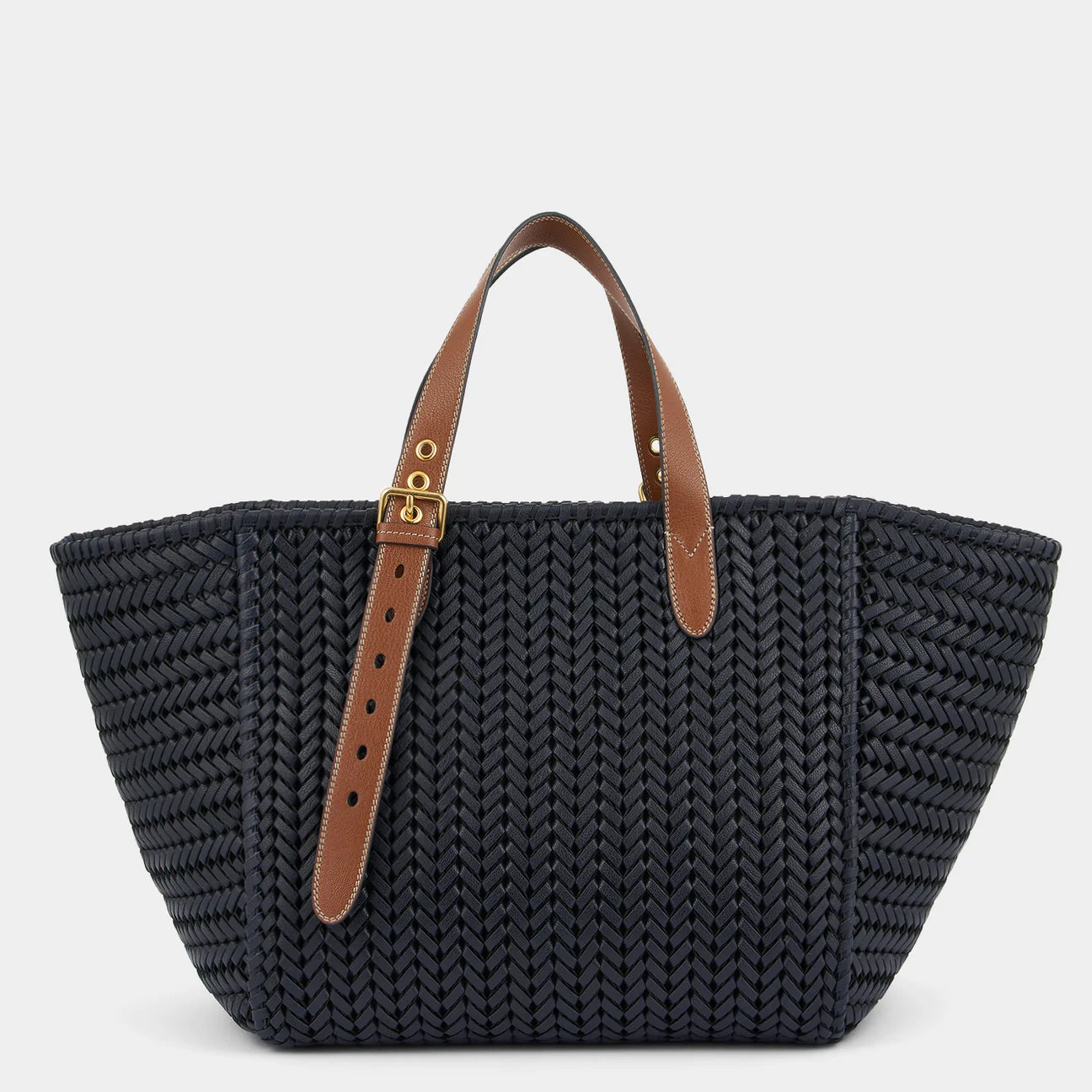 Anya Hindmarch The Neeson Square Tote in Marine