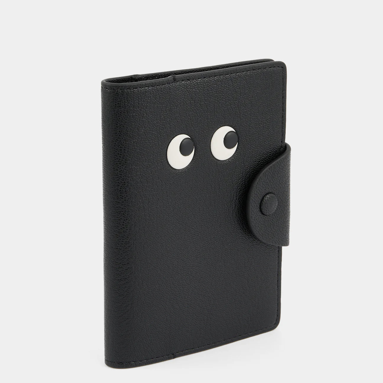 Anya Hindmarch Passport Case Eyes in Black