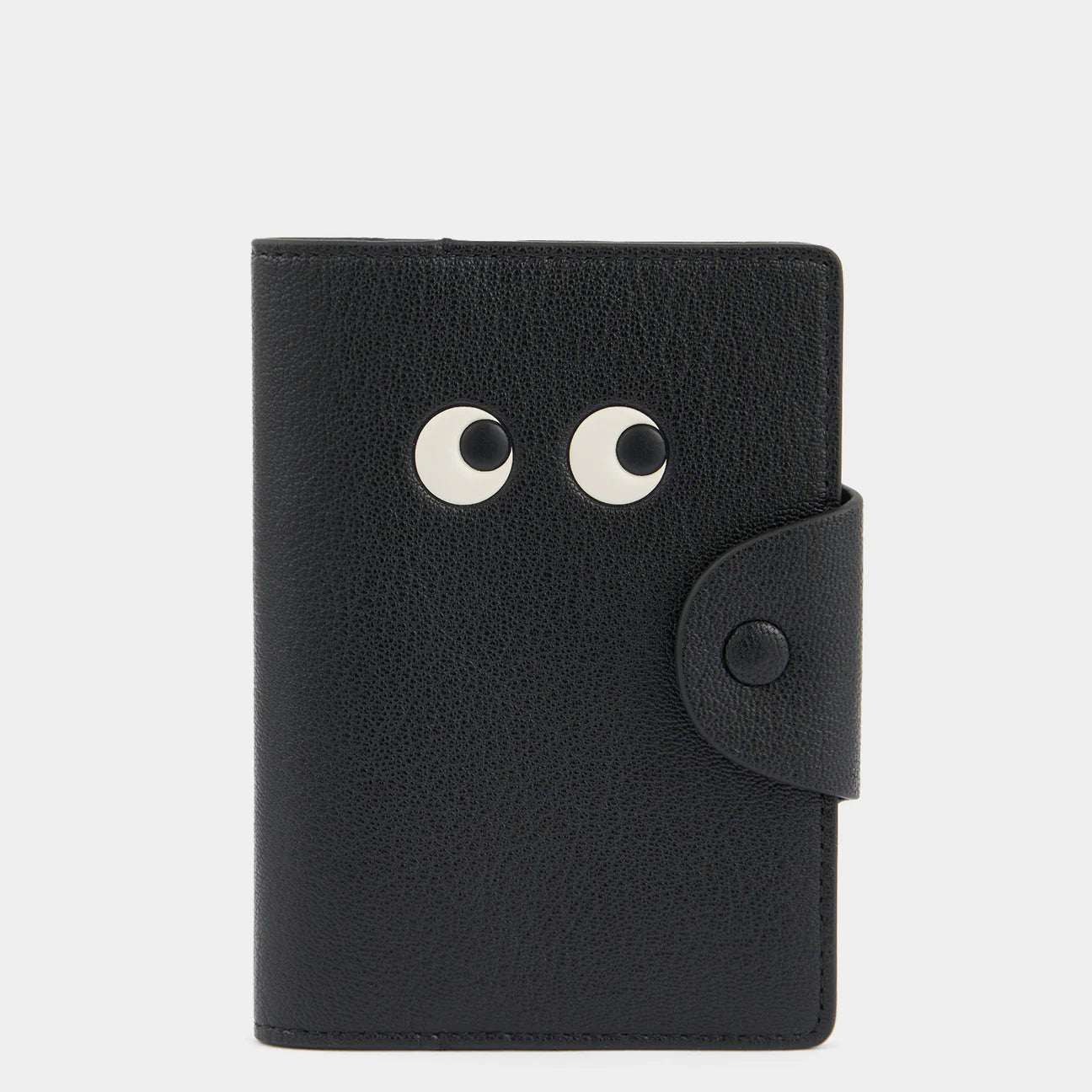 Anya Hindmarch Passport Case Eyes in Black