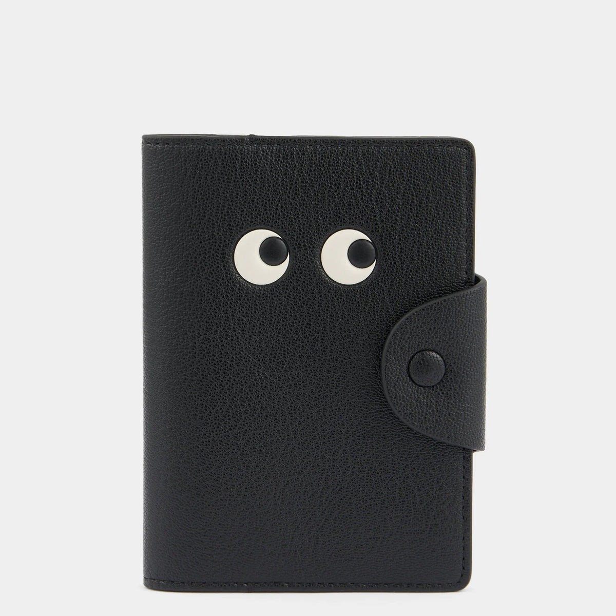 Anya Hindmarch Passport Case Eyes in Black