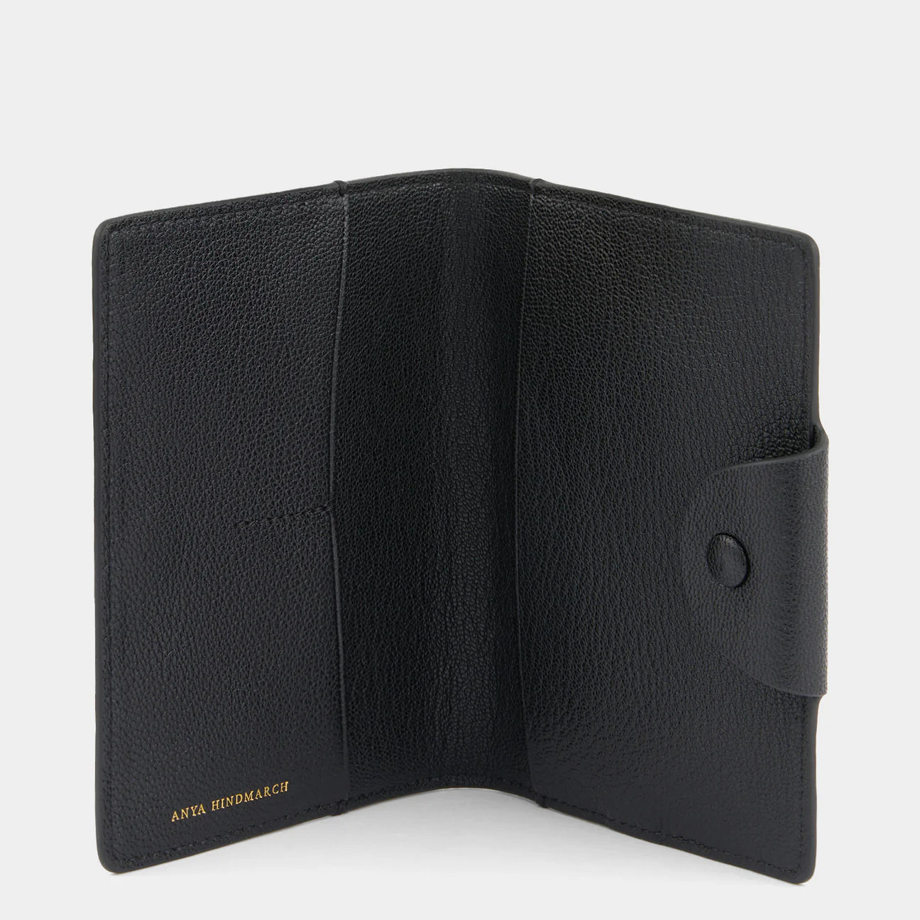 Anya Hindmarch Passport Case Eyes in Black