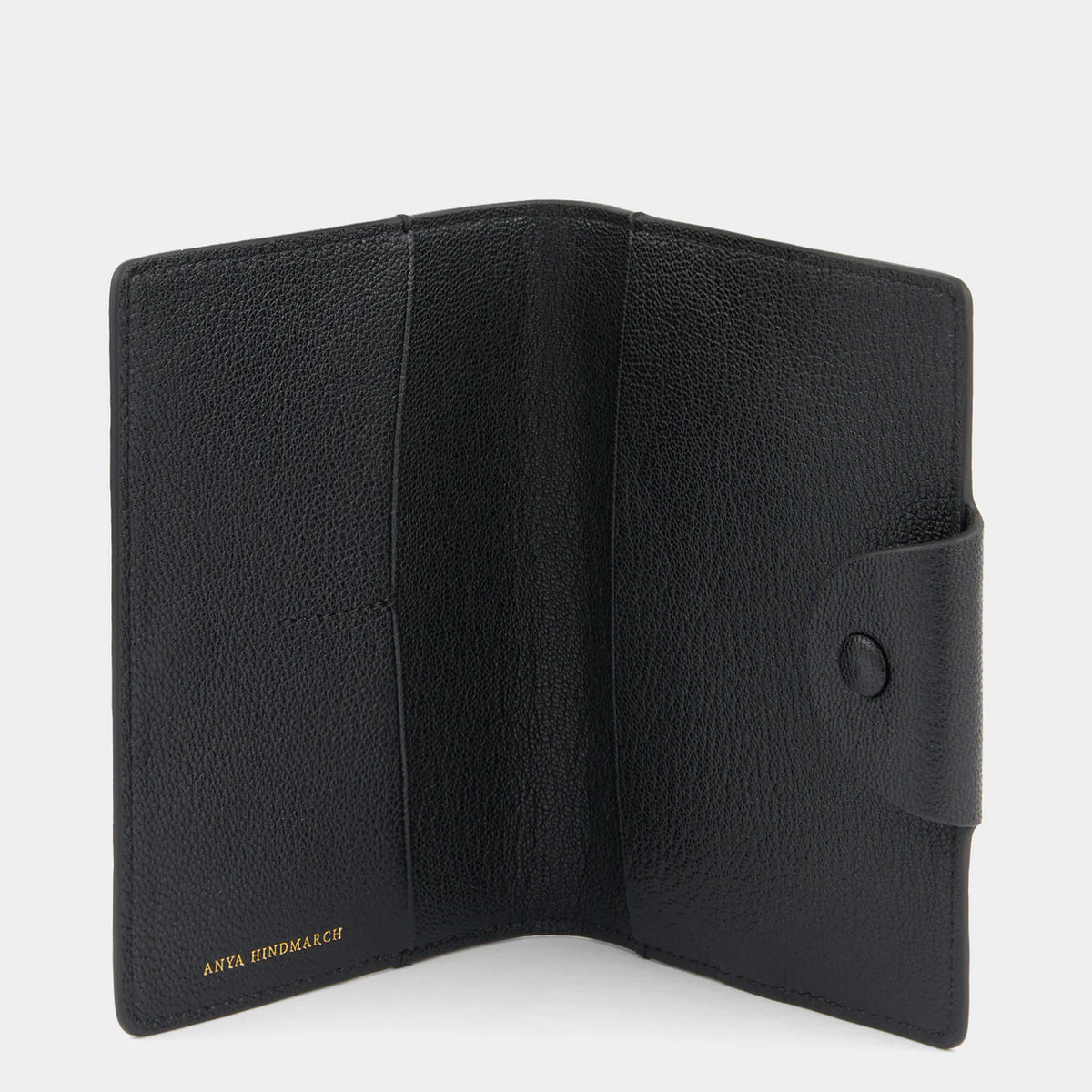 Anya Hindmarch Passport Case Eyes in Black