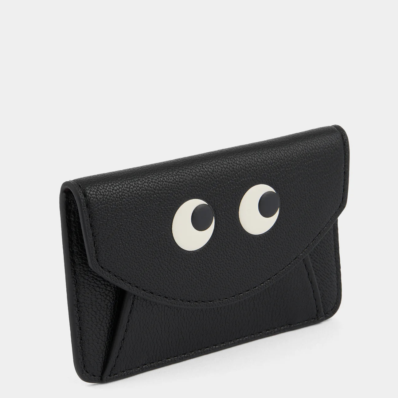Anya Hindmarch Magnetic Envelope Case Eyes in Black