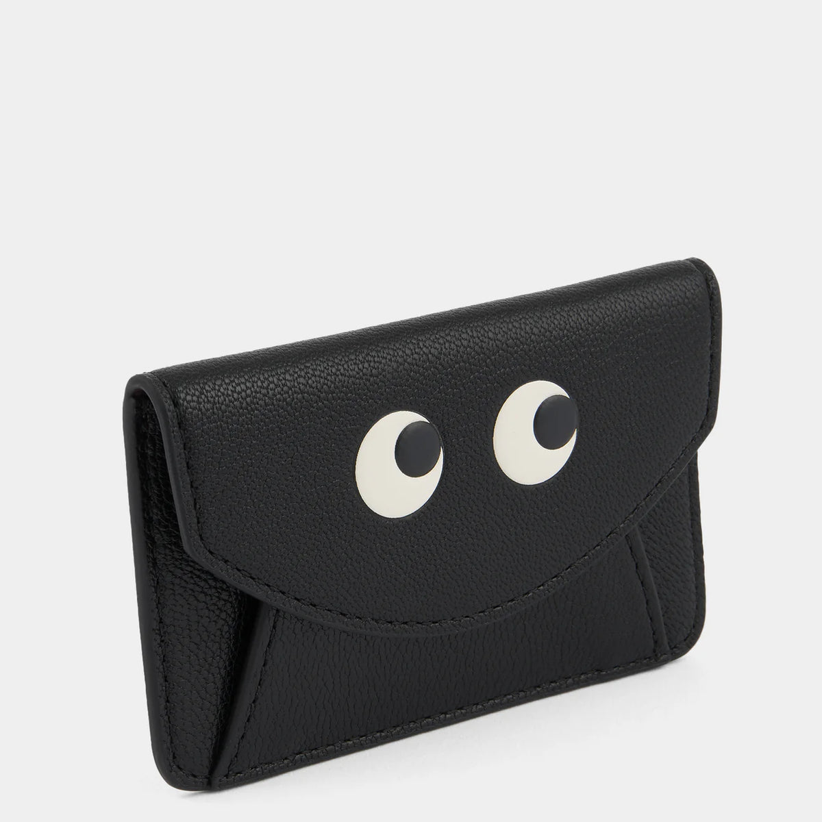 Anya Hindmarch Magnetic Envelope Case Eyes in Black