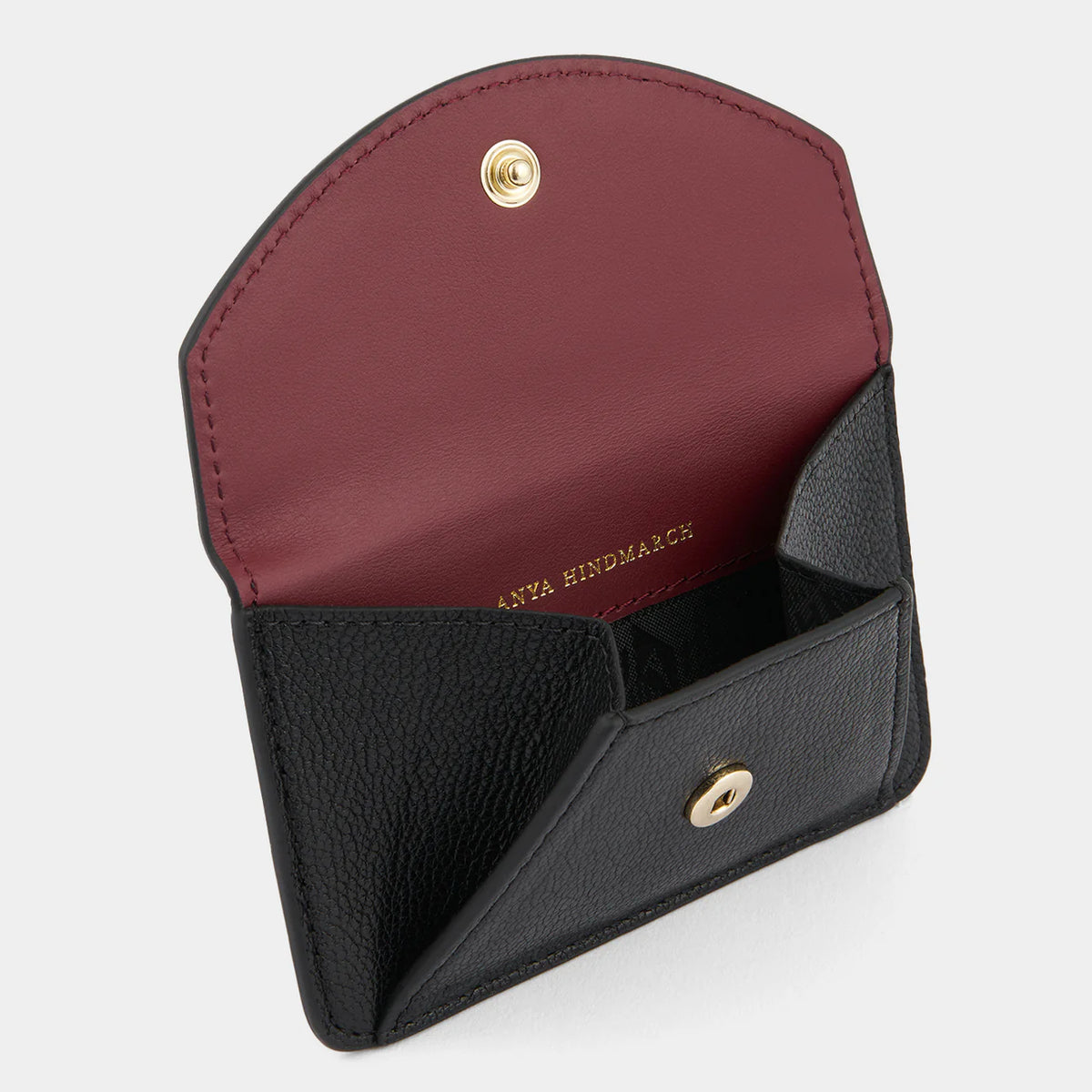 Anya Hindmarch Magnetic Envelope Case Eyes in Black