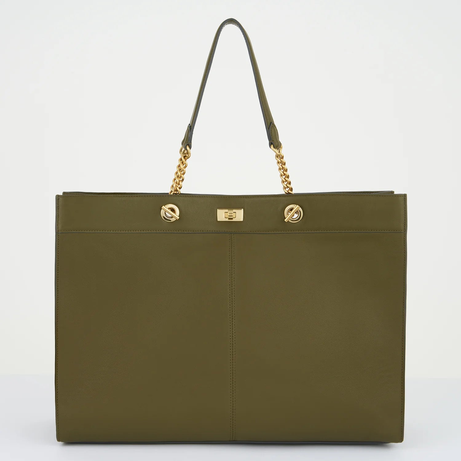 Anya Hindmarch Mortimer Tote Eyelet in Bonsai