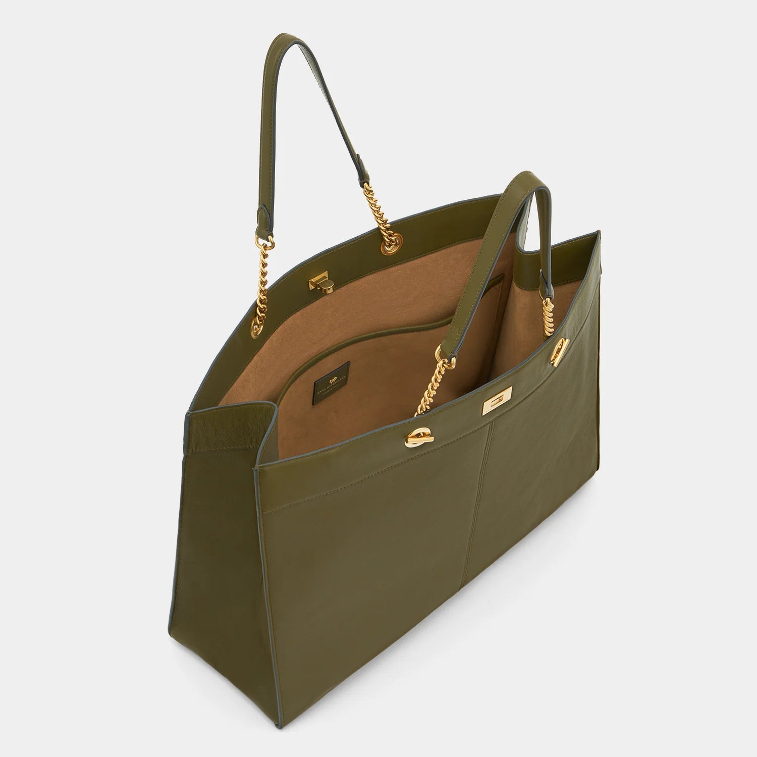 Anya Hindmarch Mortimer Tote Eyelet in Bonsai