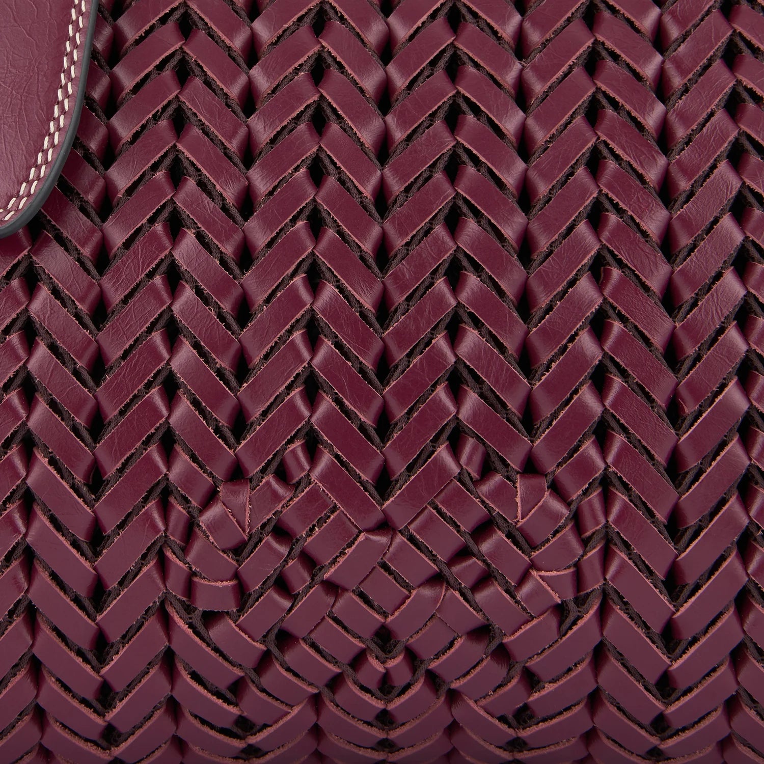 Anya Hindmarch The Neeson Square Tote Small in Orchid Vintage Calf