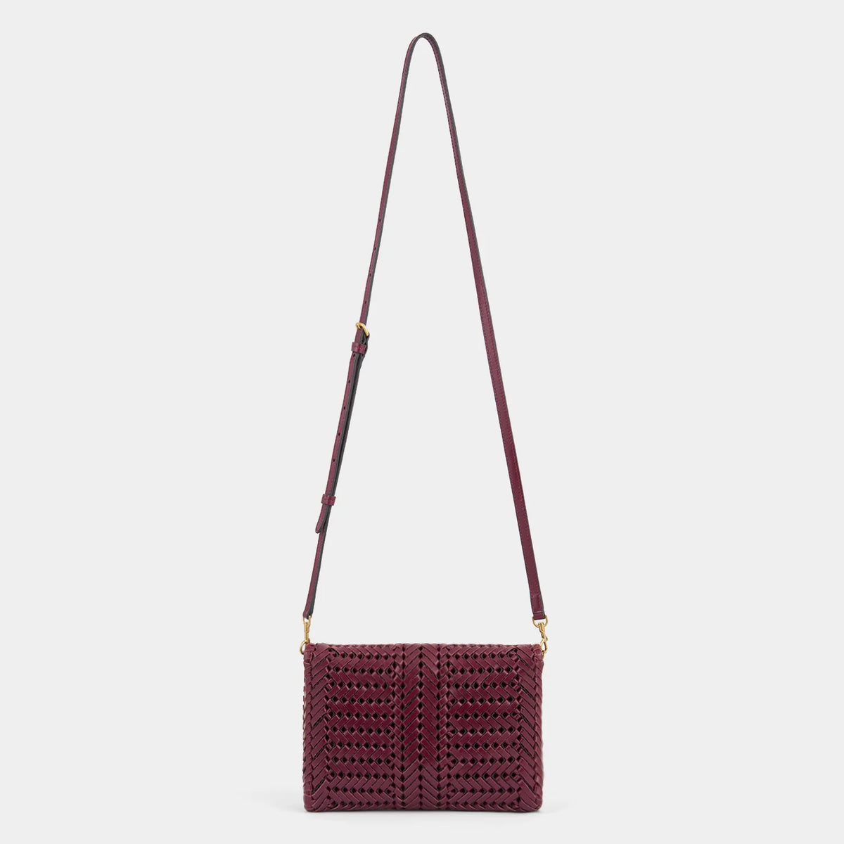 Anya Hindmarch The Neeson Crossbody in Orchid Vintage Calf