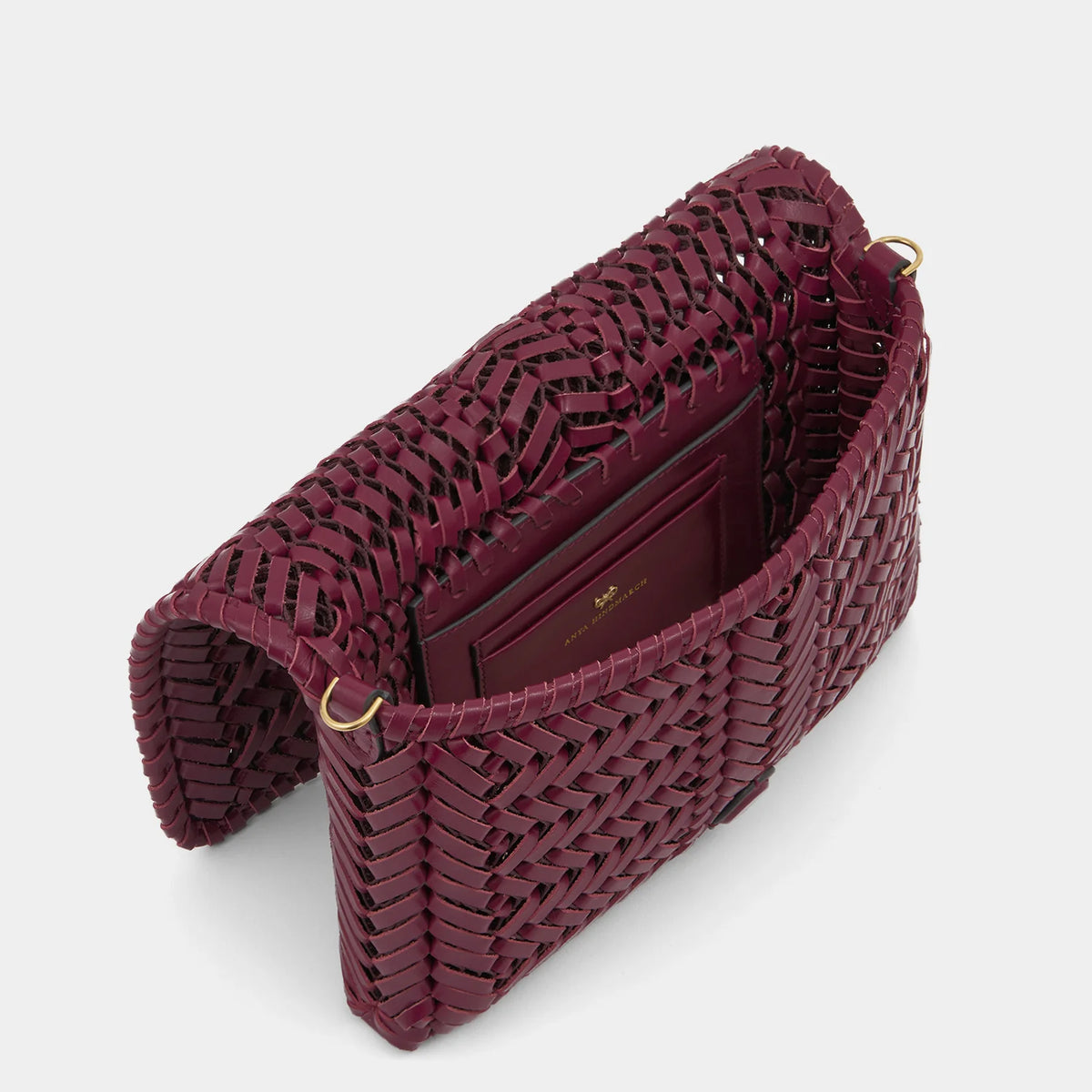 Anya Hindmarch The Neeson Crossbody in Orchid Vintage Calf
