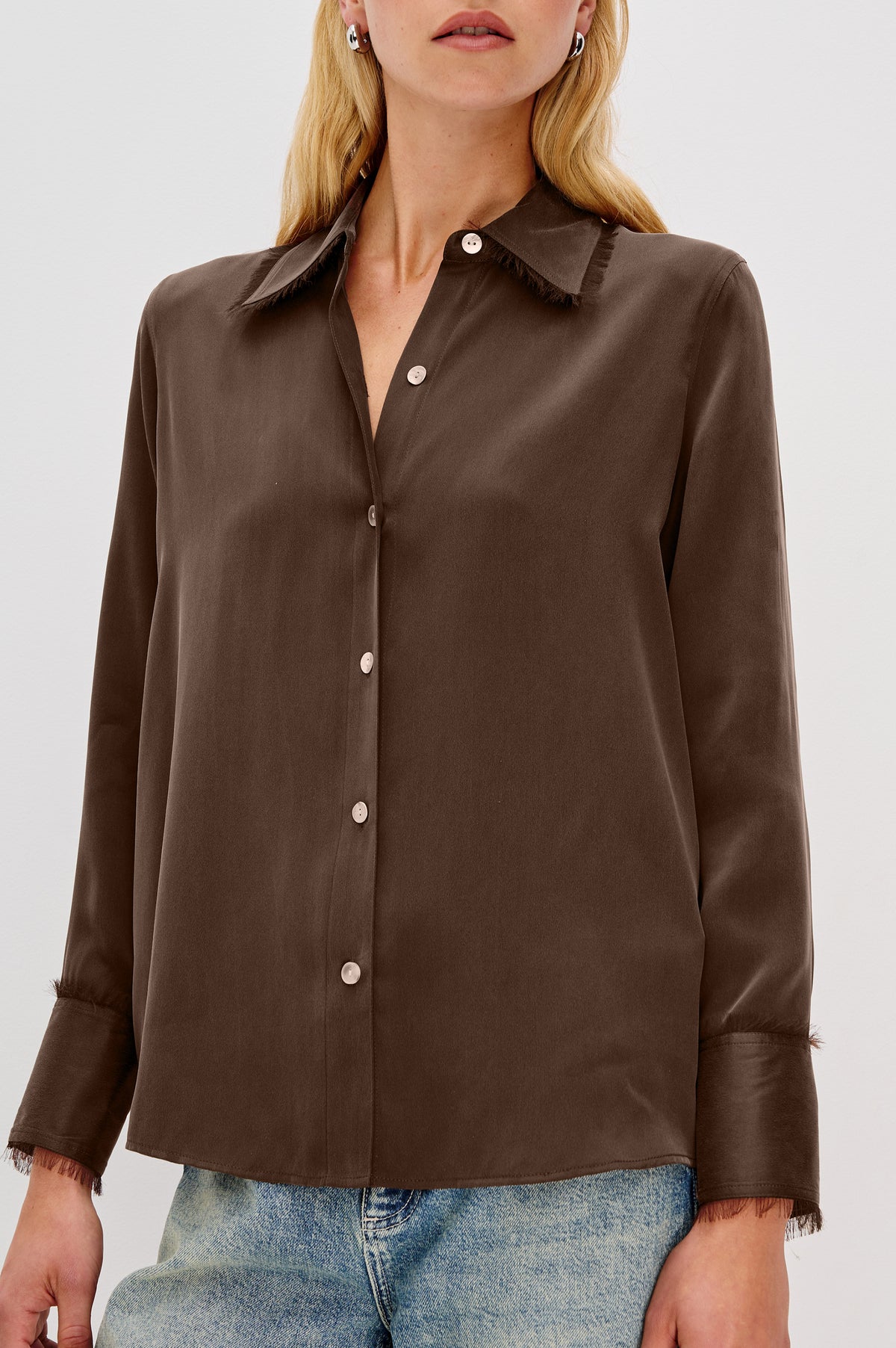 RAILS Abbey Shirt in Espresso
