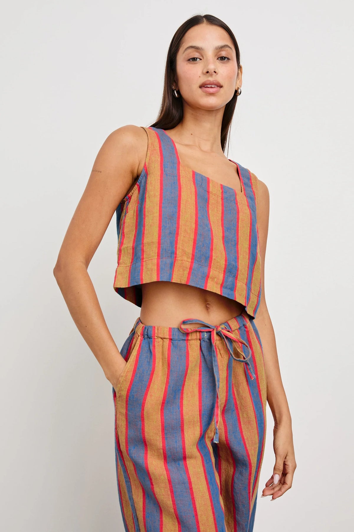 RAILS Akira Top in Rio Stripe