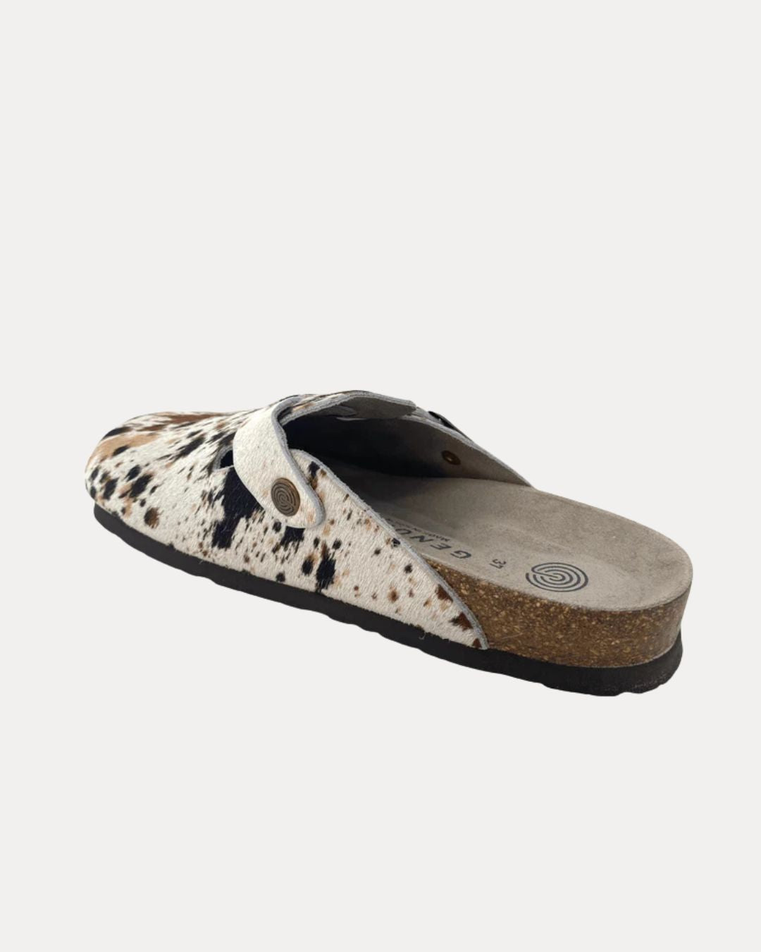 Genuins Riva Clog in Cow